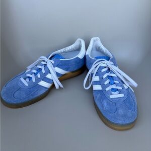 adidas Blue Suede “Indoor” Athletic Shoes